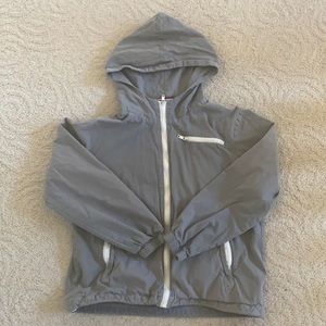 John Galt Gray Hooded Jacket Brandy Melville